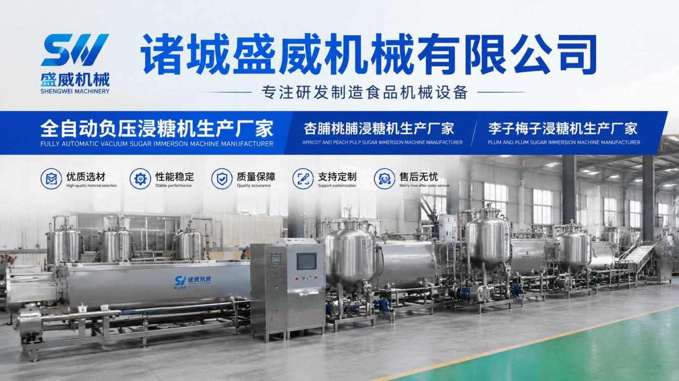 梧州为果脯加工提供负压浸糖方案